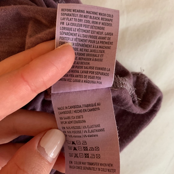 American Eagle Soft and Sexy Off The Shoulder Top - Picture 4 of 4